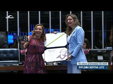 Diploma Bertha Lutz: Senado premia mulheres que se dedicam à luta contra feminicídio