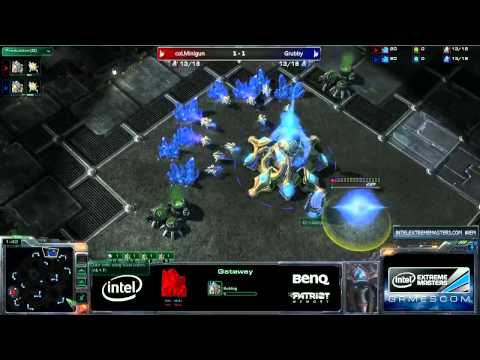 Minigun (P) vs. Grubby (P) - IEM GamesCom 2012 - Starcraft 2