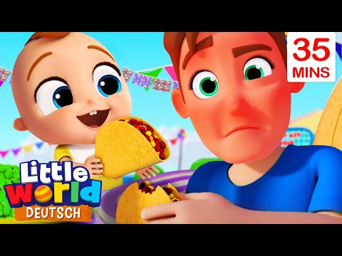 Nein, danke! Das ist mir zu scharf! | Kinderlieder für Kleinkinder | Little World Deutsch