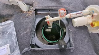 How to replace the fuel sensor ( floats ) on a Hyundai Santa Fe