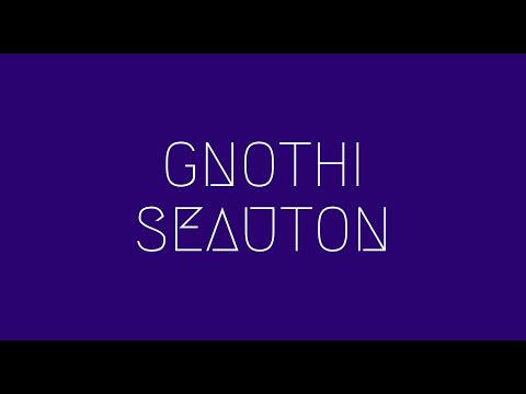 The Origins of Our Motto: Gnōthi Seauton – Nosce Te Ipsum – Know Thyself