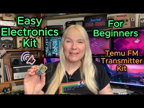 Easy Electronics Kit For Beginners - FM Transmitter Kit From Temu