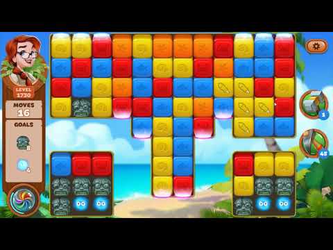 Lost Island Blast Adventure Level 1730 NO BOOSTERS - A S GAMING