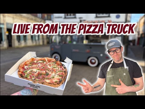 Live and direct from the Pizza truck March 11th 2025