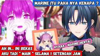 Aqua dan Ao kun Kaget Ketika Dengar Cerita Marine yang " Main " Selama 1 Setengah Jam