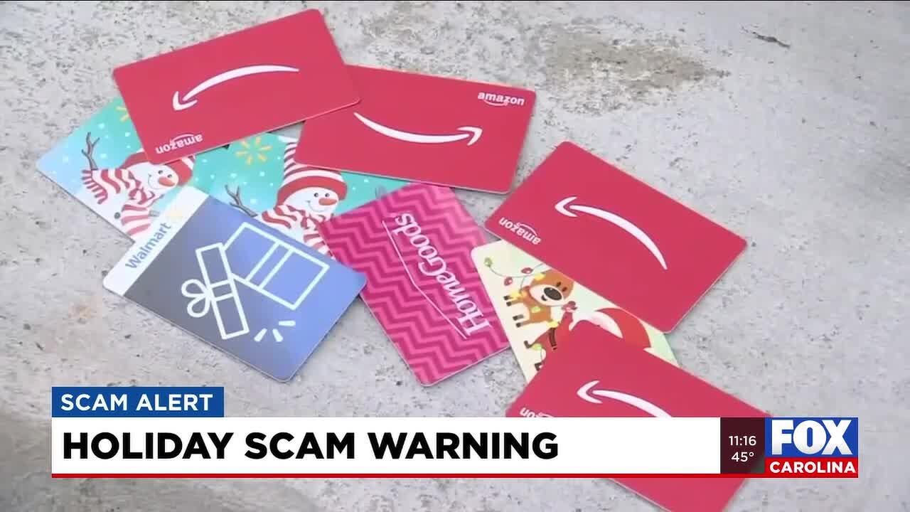 Scam Alert: Holiday gift cards