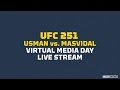 UFC 251 Virtual Media Day 1: Volkanovski vs. Holloway 2 - MMA Fighting