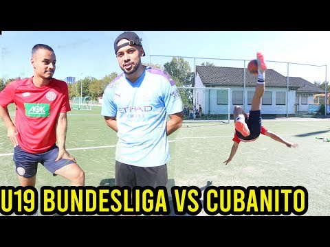 U 19 Bundesliga Mainz 05 Talent VS Cubanito Fussball Challenge!!