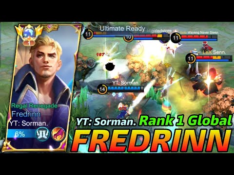 Final Boss Fredrinn 100% Monster! - Top 1 Global Fredrinn by YT: Sorman. - Mobile Legends