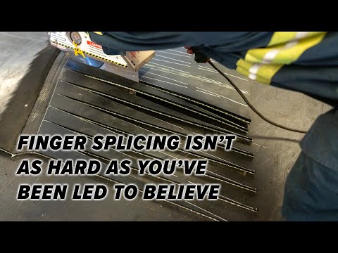 Finger splicing Fenner Dunlop's Patriot X is EASY!