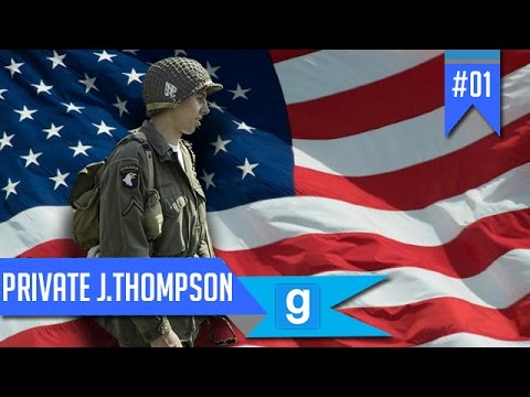 Le Private J.THOMPSON: Episode 01 - La bataille de Normandie - Garry's Mod|Military RP