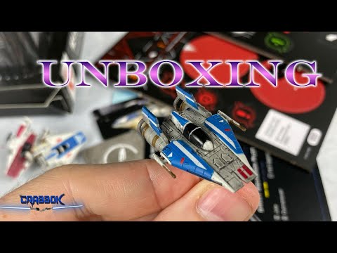X-Wing - RZ-1 A-Wing Unboxing and Comparison