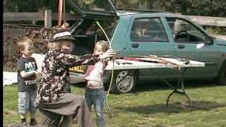 preview picture of video 'Burwell Museum Children's Archery 2009'