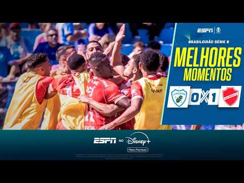 Gols e lances de Londrina x Vila Nova-GO