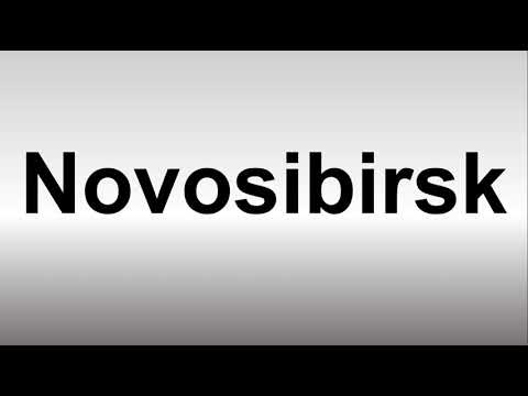 How to Pronounce Novosibirsk, Russia