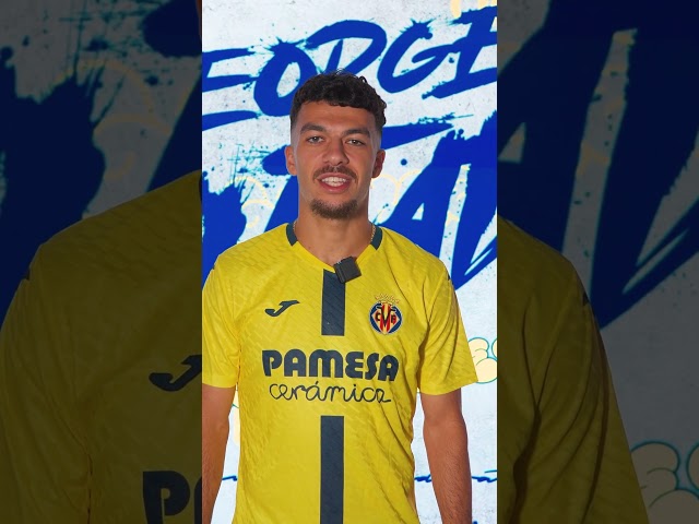 Vídeo relacionado con LJW Prints Póster firmado por el jugador de fútbol Georges Mikautadze 2025-2026 para fans del Villarreal