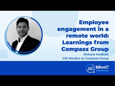 Employee engagement for remote teams: Learnings from Compass Group