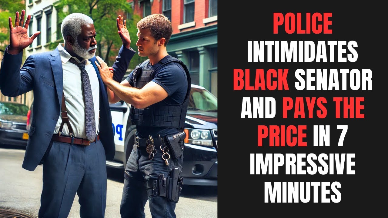 Police officer approaches black senator, but destiny gives the answer in 7 shocking minutes!