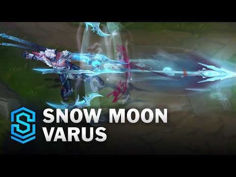 Snow Moon Varus Skin Spotlight - Pre-Release - PBE Preview - League of Legends
