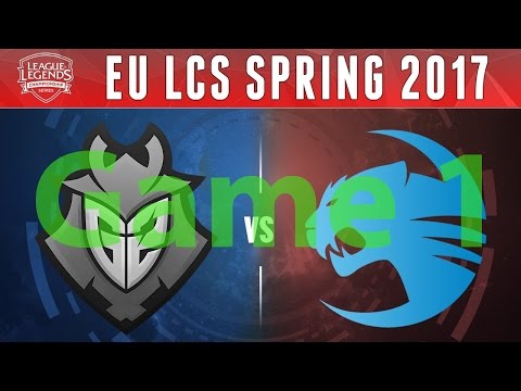 Highlights: EU LCS Spring 2017 - G2 vs ROC Game 1