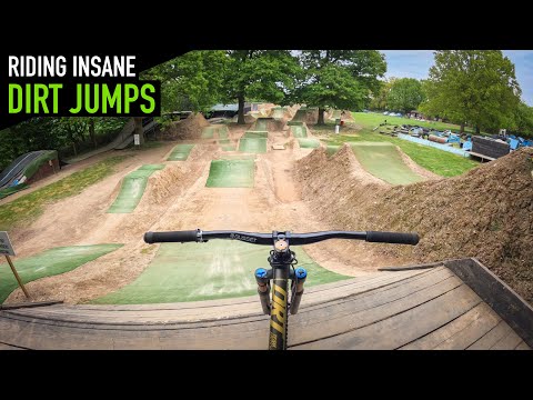 BUILDING MY CONFIDENCE ON INSANE DIRT JUMPS!