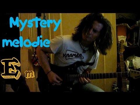 Guitar Impro on backing "Mystery melodie" by Simon borro 2015