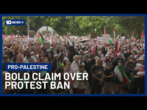 Pro-Palestinian Activist Claims Israeli President’s Visit Isn’t To Honour Bondi Victims | 10 News+
