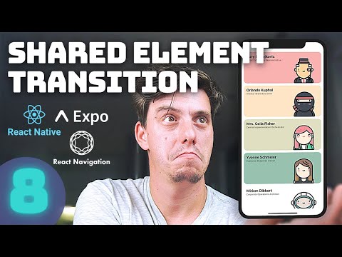 React Native Shared Element Transition React Navigation V5 - Episode 8