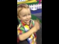 Nicky Clapping To Barney
