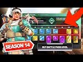 Buying All 100 Tiers In Apex Legends Season 14 Hunted Battle Pass