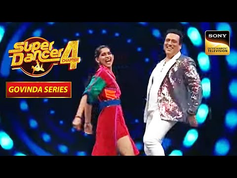 Vartika & Govinda के 'Chalo Ishq Ladaaye' Song पर Iconic Moves |Super Dancer Season 4|Govinda Series