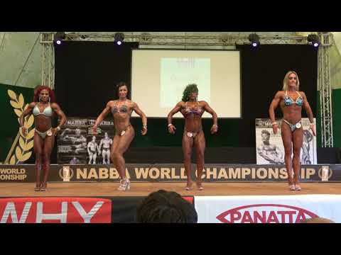 1st Group Comparisons - Miss Athletic Figure - NABBA World Championship 2018