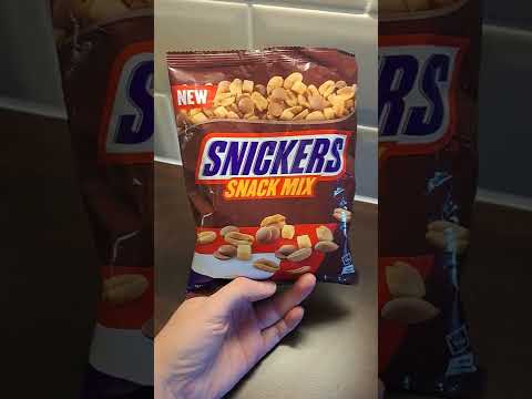SNICKERS 🍫 #shorts #new #snickers #mars #snacks #peanuts