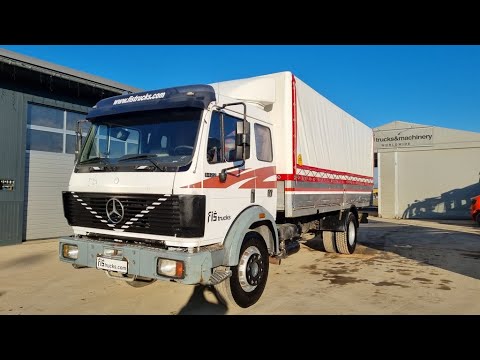 MERCEDES BENZ SK 1422 4x2 stake body + taurpaulin - FIŠ TRUCKS SLOVENIA