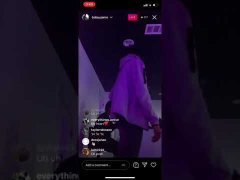 BABY JAMO AND 23 RACKZ ON LIVE PLAYING UNRELEASED SONG