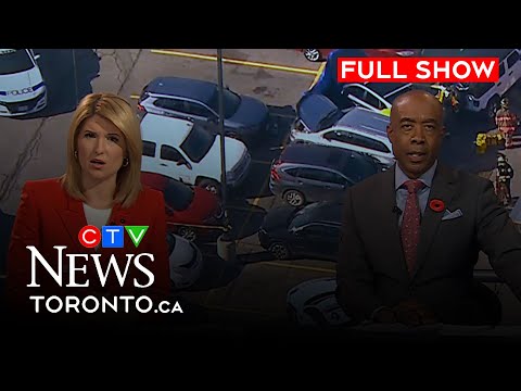 Man dead after being pinned by car in parking lot | CTV News Toronto at Six for Nov. 3, 2023