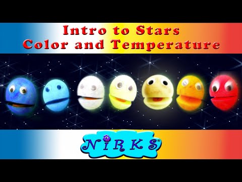 Intro To Stars: Color and Temperature – a song for kids by In A World Music Kids with The Nirks™