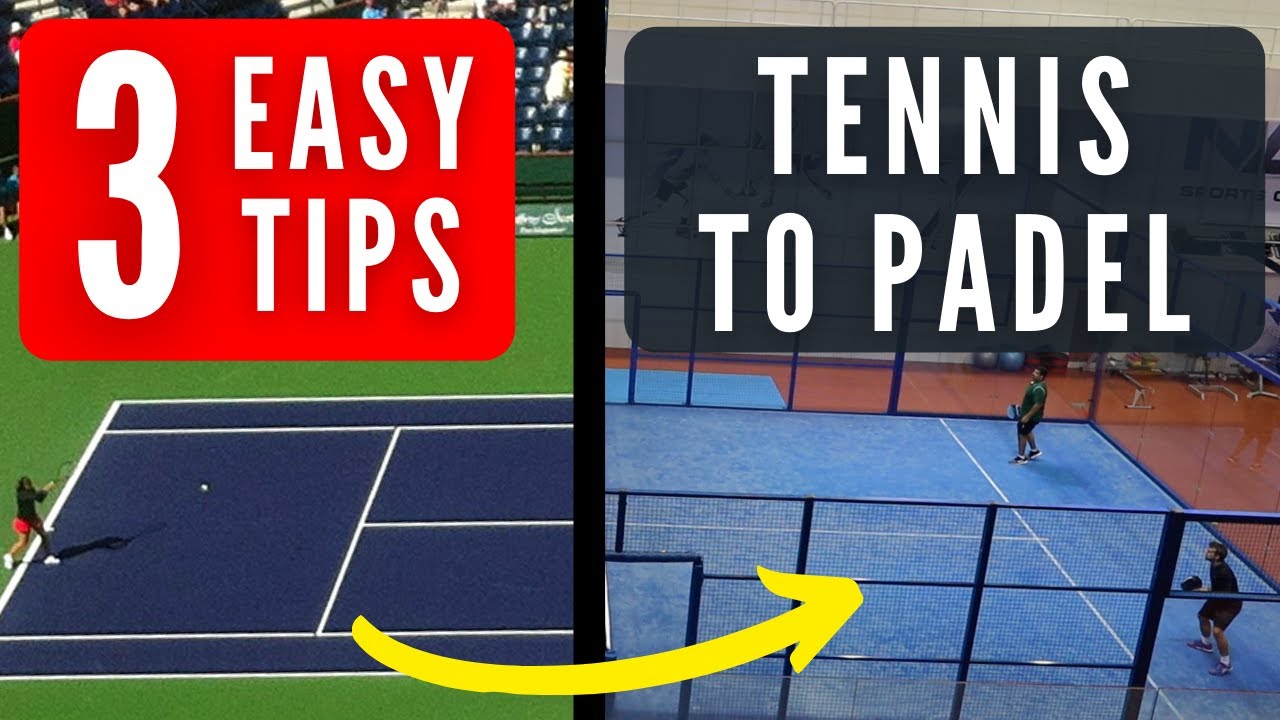 Transitioning from tennis: three tactical adjustments