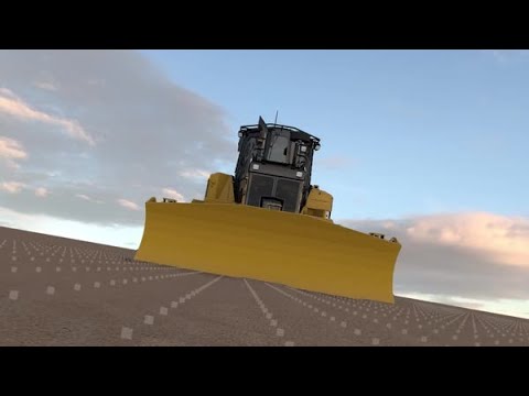 Cat Grade con 3D para hojas de empuje