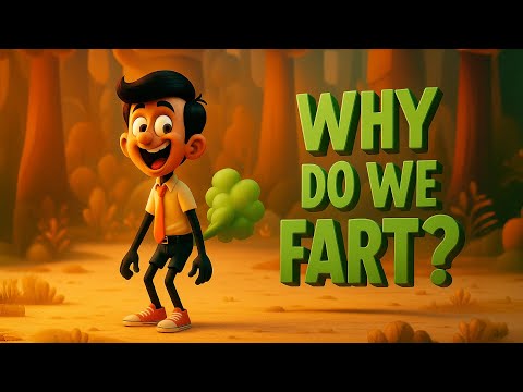 Why do we Fart? | #aumsum #kids #cartoon #science
