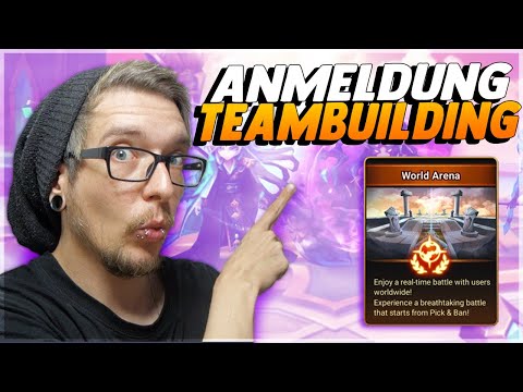 Die ANMELDUNGEN zum TEAMBUILDING der Welt Arena Saison 27 STARTEN ! 💥 SUMMONERS WAR DEUTSCH