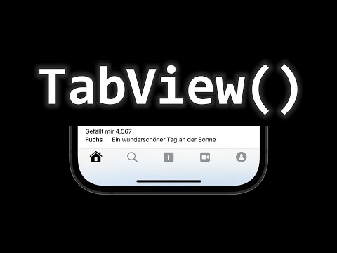 GANZ EINFACH TabView in SwiftUI erklärt