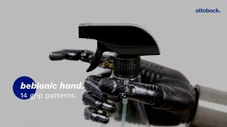 bebionic hand - 14 grip patterns 