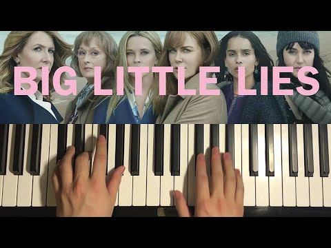 How To Play - Big Little Lies TV Theme Song (Piano Tutorial Lesson)