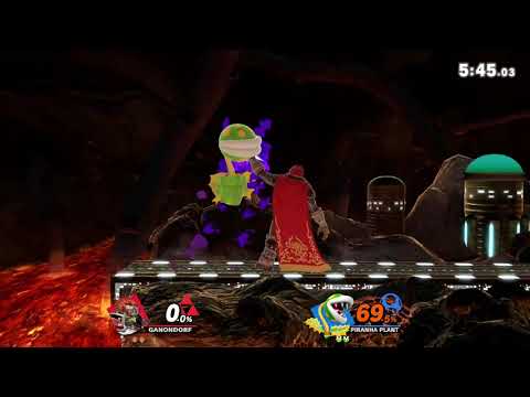 Smash Ultimate - Ganondorf Flame Choke Reads