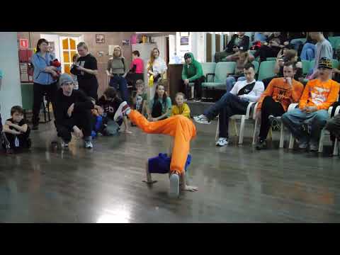 до 9 лет bboy Bill vs LIS - "ALL OPTION" break dance battle