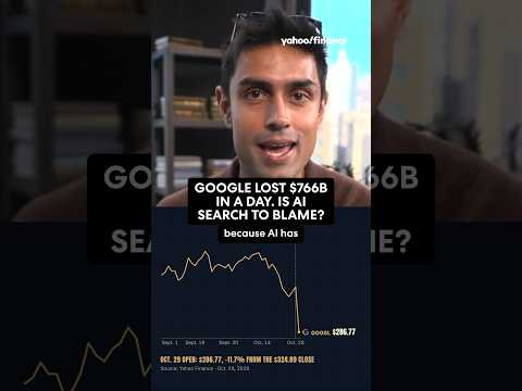 Investors are worried AI is eating Google’s search business.