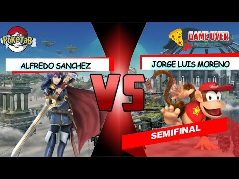 Alfredo Sanchez VS Jorge Luis Moreno - SEMIFINAL Torneo Smash Bros WiiU GAME OVER | POKETAB.MX