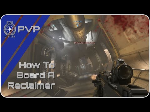 Star Citizen PVP Gameplay: How To Board a Manned Reclaimer #starcitizengameplay #starcitizencombat