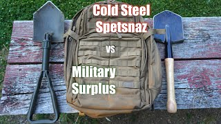 “Tactical” Shovels: Cold Steel Vs Military Surplus